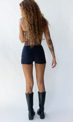 mini shorts worked up