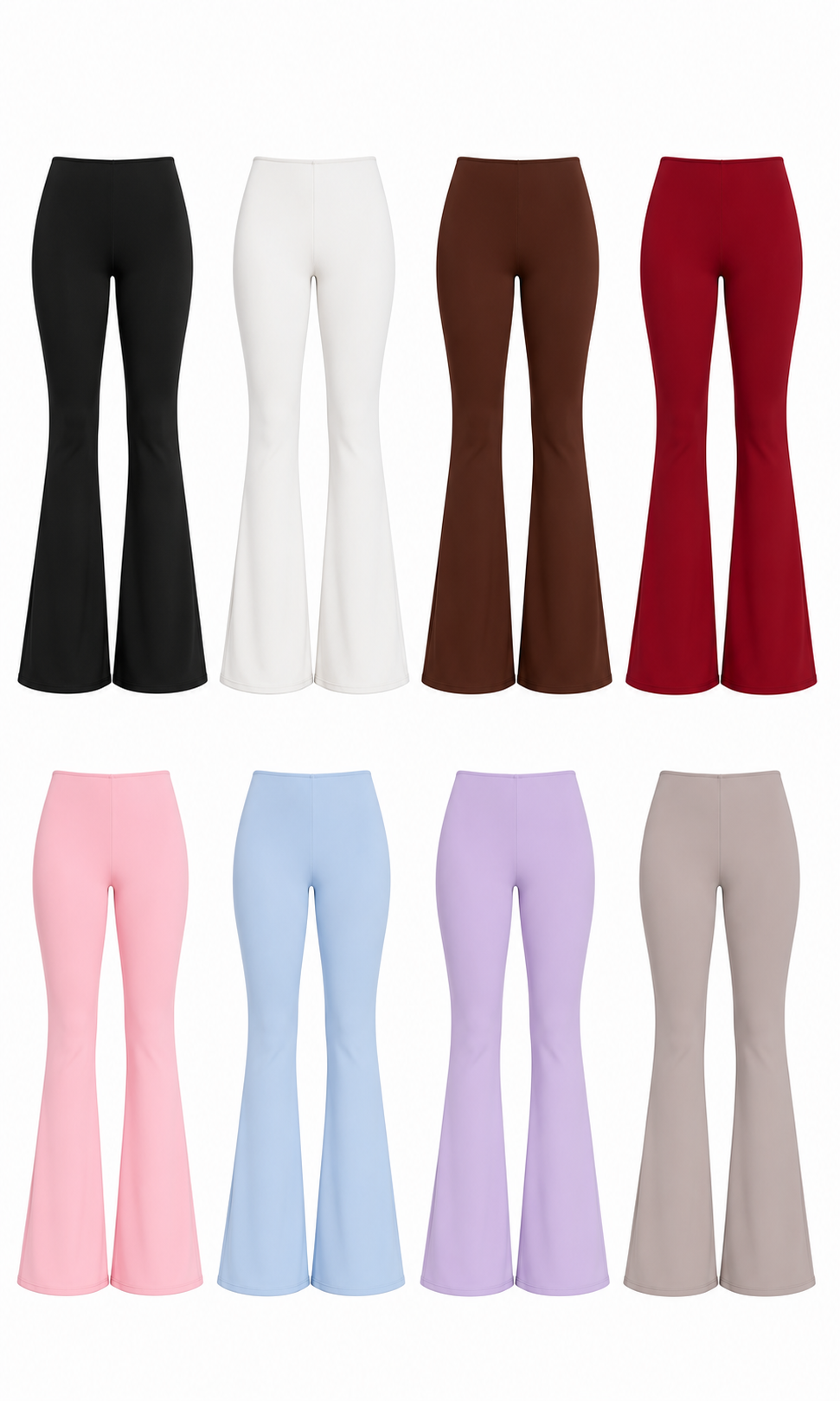 calça flare new poliamida