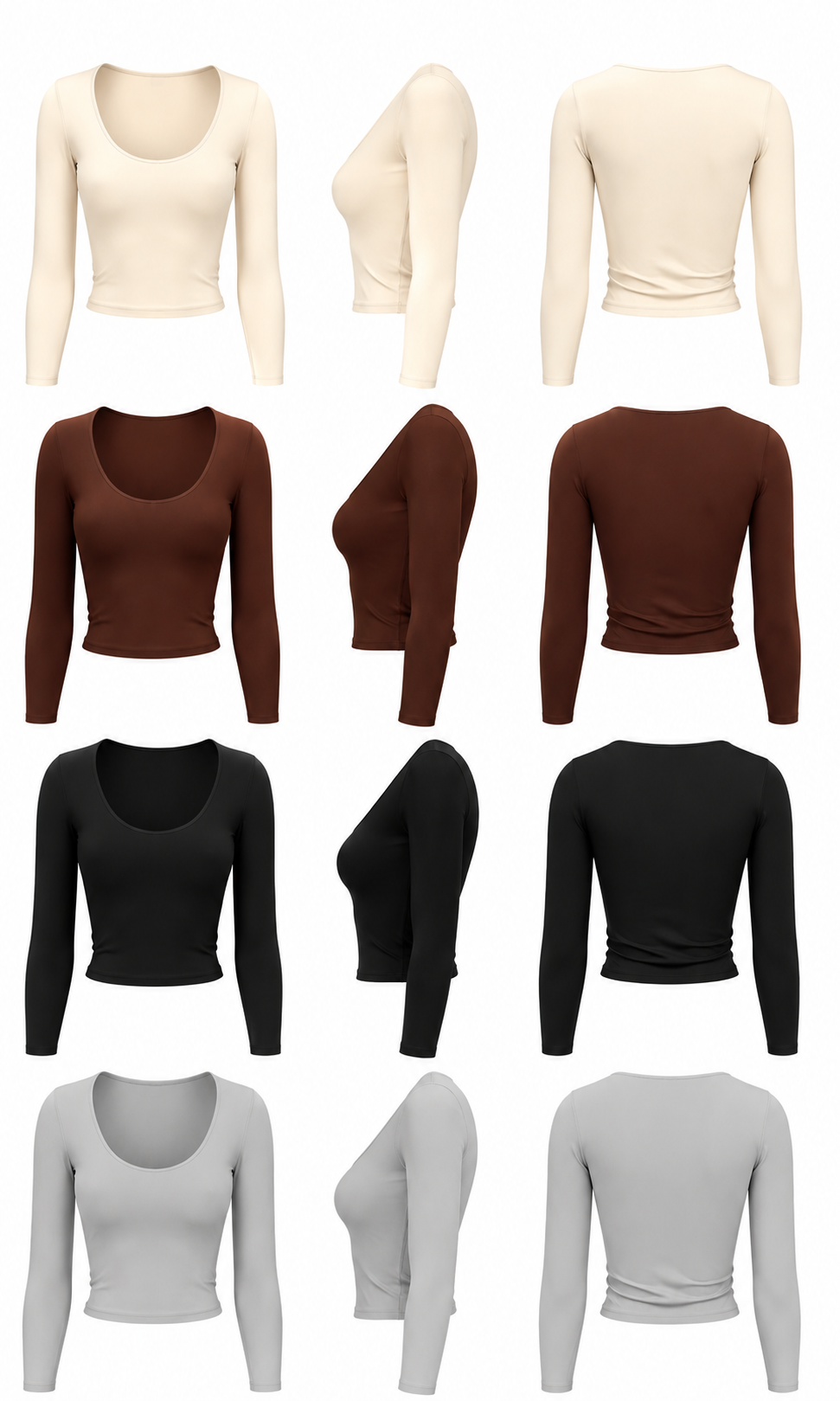 blusa uber decote