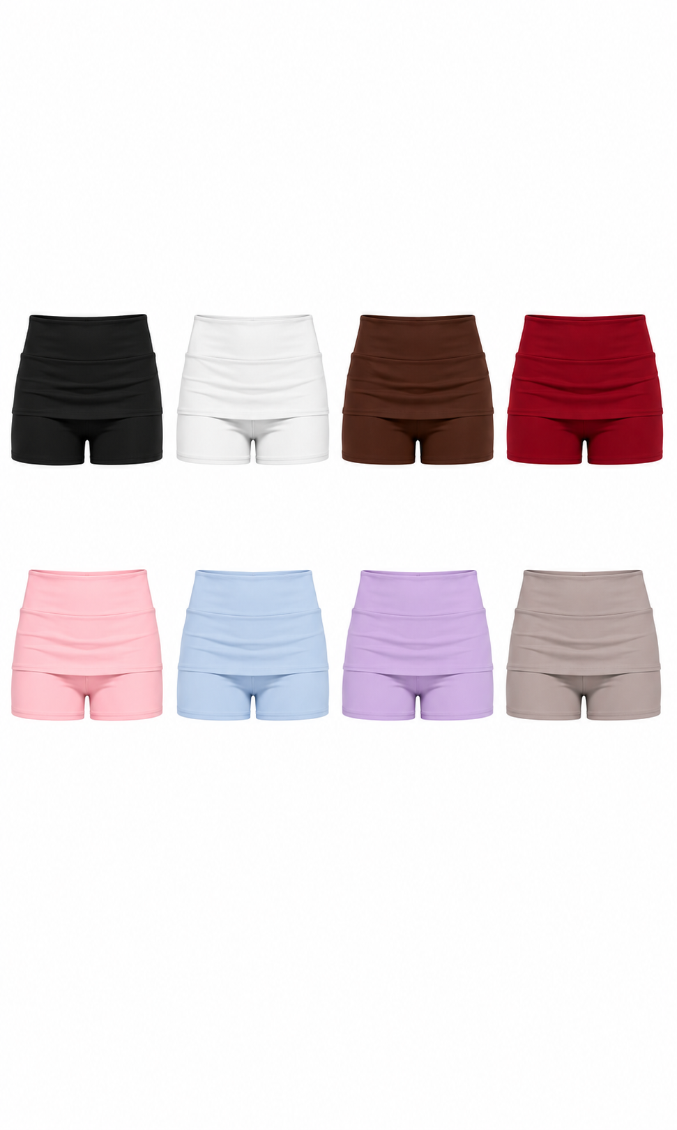 mini shorts double poliamida