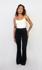 calça flare new poliamida