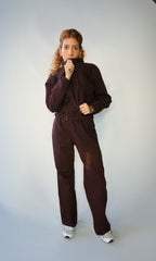 moletom brown com ziper limitado
