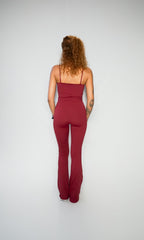 calça flare new poliamida