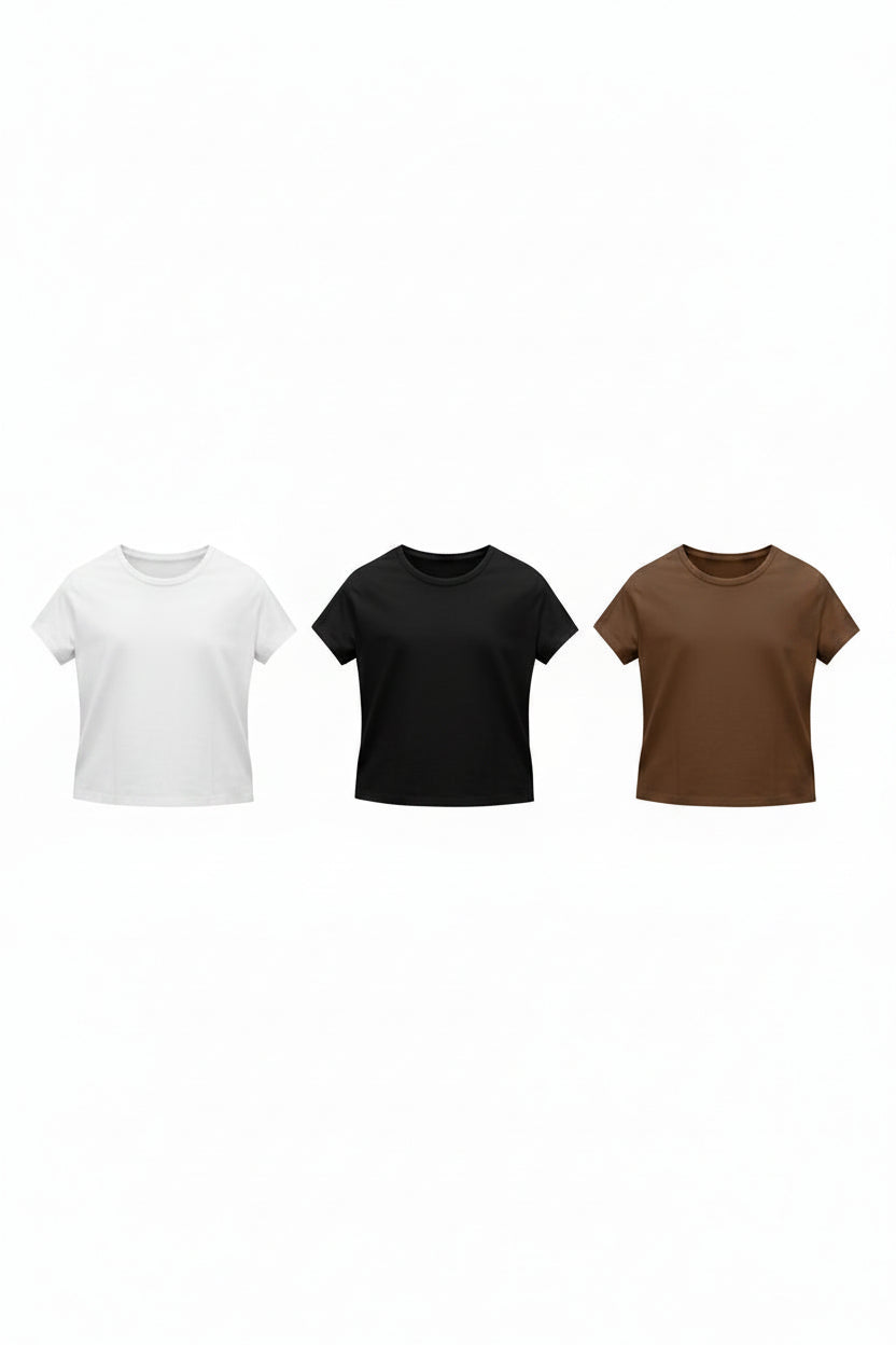 combo 3 baby tees