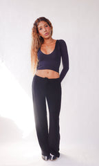 blusa uber decote